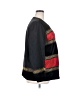 JM Collection Stripes Black Coat Size 2X - photo 4