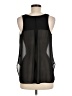 Naked Zebra 100% Polyester Black Sleeveless Blouse Size M - photo 2