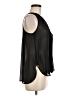 Naked Zebra 100% Polyester Black Sleeveless Blouse Size M - photo 4