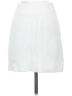 Zara Solid White Casual Skirt Size S - photo 2