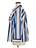 Unbranded 100% Polyester Stripes Blue Long Sleeve Blouse Size 2X - photo 5