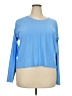 Beyond Yoga Blue Long Sleeve T-Shirt Size XXL - photo 1