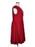 Blu Sage Solid Red Casual Dress Size 16 - photo 4