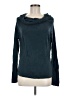 MM. LaFleur 100% Silk Teal Silk Pullover Sweater Size M - photo 1