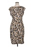 DressBarn Animal Print Tan Cocktail Dress Size 14 Petite - photo 2