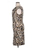 DressBarn Animal Print Tan Cocktail Dress Size 14 Petite - photo 5
