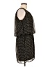 Papaya 100% Polyester Tweed Black Casual Dress Size L - photo 4