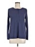 G.H. Bass & Co. Blue Long Sleeve Blouse Size M - photo 1
