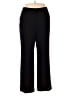 Covington 100% Polyester Color Block Black Dress Pants Size 16 - photo 1