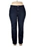 Charter Club Solid Blue Jeans Size 16 - photo 1
