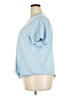Ideology Blue Short Sleeve Top Size 3X - photo 5