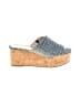 Charles by Charles David Blue Wedges Size 7 1/2 - photo 1