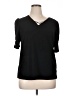 89th & Madison Black Short Sleeve Top Size XL - photo 1