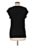 Studio Y Solid Black Short Sleeve Top Size M - photo 2
