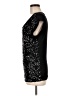 Studio Y Solid Black Short Sleeve Top Size M - photo 5