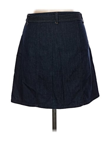 7 For All Mankind Denim Skirt (view 2)