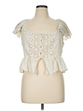American Eagle Outfitters Short Sleeve Blouse