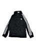 Adidas 100% Polyester Black Track Jacket Size 7 - photo 1