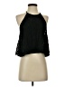 Paper Crane Black Sleeveless Blouse Size S - photo 1