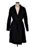H&M 100% Polyester Black Coat Size 6 - photo 1