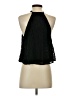 Paper Crane Black Sleeveless Blouse Size S - photo 2