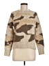 Dna Couture Camo Tan Pullover Sweater Size M - photo 1