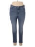 M&S Hearts Blue Jeans Size 16 - photo 1