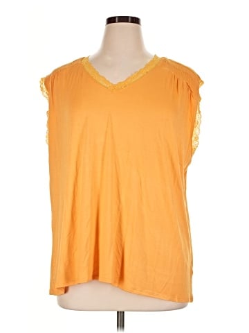 Cable & Gauge Sleeveless T-Shirt (view 1)