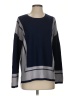 Kokun 100% Cotton Color Block Blue Pullover Sweater Size S - photo 1