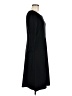Lands' End Solid Black Casual Dress Size M - photo 4