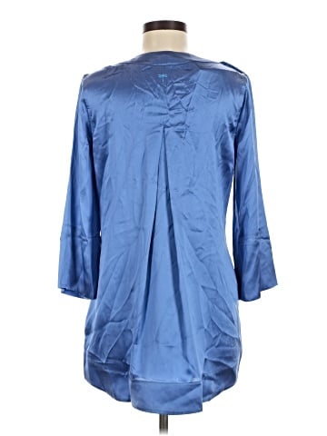 Tyler Boe 3/4 Sleeve Silk Top (view 2)