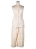 XCVI Ivory Overalls Size XL - photo 1