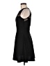 Aqua Solid Black Cocktail Dress Size M - photo 5