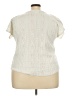 Rio & Rian Ivory Short Sleeve Blouse Size 3X - photo 2