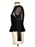 Express 100% Nylon Black Long Sleeve Blouse Size S (petite) - photo 5