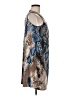 Ariella Print Blue Cocktail Dress Size M - photo 4