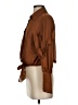 Insight 100% Polyester Brown 3/4 Sleeve Blouse Size XS - photo 5