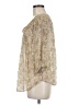 Lil 100% Viscose Ivory 3/4 Sleeve Blouse Size M - photo 5