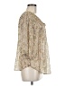 Lil 100% Viscose Ivory 3/4 Sleeve Blouse Size M - photo 4