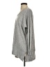 Enough About Me Gray Pullover Sweater Size S - photo 5