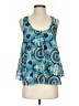 Meadow Rue 100% Polyester Blue Sleeveless Blouse Size XS - photo 1