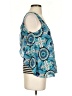 Meadow Rue 100% Polyester Blue Sleeveless Blouse Size XS - photo 4