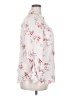 Candie's 100% Polyester Floral Ivory 3/4 Sleeve Blouse Size XXL - photo 4