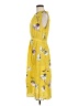 Zara Basic 100% Viscose Yellow Casual Dress Size M - photo 5