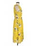 Zara Basic 100% Viscose Yellow Casual Dress Size M - photo 4