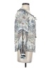 Hale Bob 100% Viscose Silver Long Sleeve Blouse Size S - photo 4