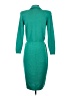 St. John Teal Cocktail Dress Size 4 - photo 2
