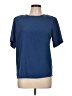 Kathie Lee 100% Polyester Blue Short Sleeve Top Size L (estimated) - photo 1
