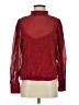 J.Crew Burgundy Long Sleeve Blouse Size S - photo 1