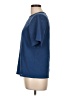 Kathie Lee 100% Polyester Blue Short Sleeve Top Size L (estimated) - photo 5